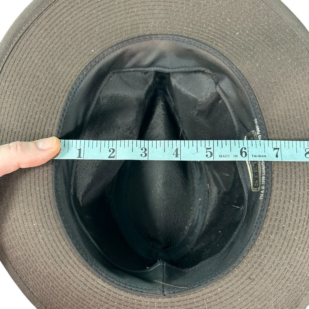Vintage Stetson Indiana Jones Hat 1989 Size Medium 7-7 1/8 Movie Memorabilia - Picture 9 of 16